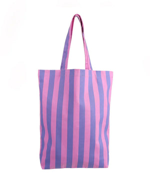 Shopper Streifen Wisteria-Cornflower