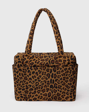 Baggu Small Cloud Bag Carry-On Leopard