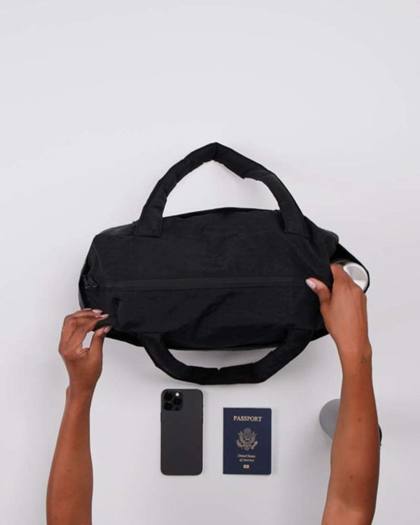 Baggu Small Cloud Bag Carry-On Leopard
