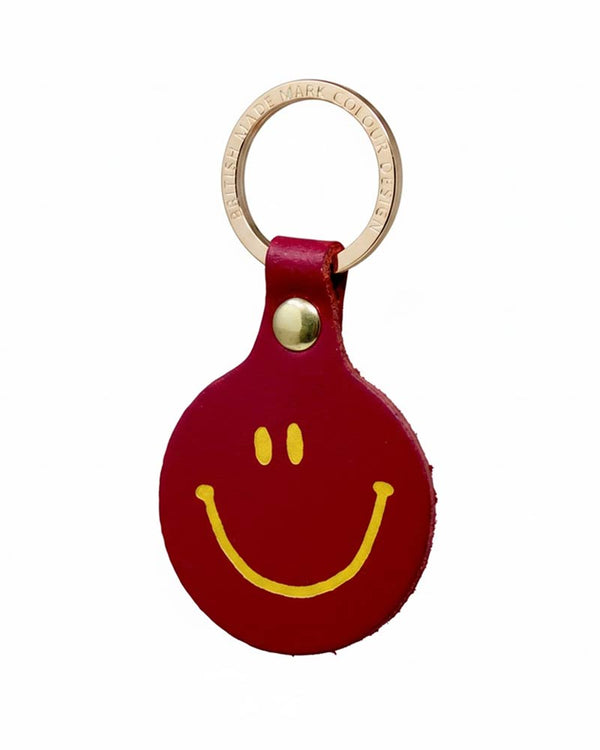 Feeling Lush Smiley Schlüsselanhänger Magenta
