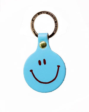 Feeling Lush Smiley Schlüsselanhänger Turquoise