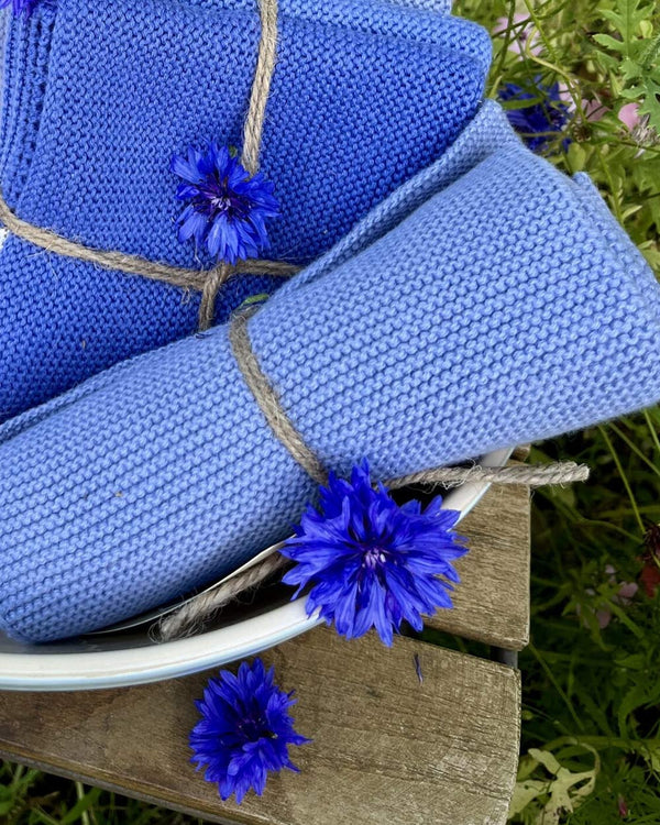 Solwang Wischtuch Kornblumenblau Kombi Bio
