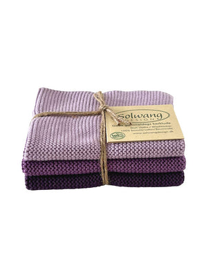 Solwang Wischtuch Lila Kombi Bio