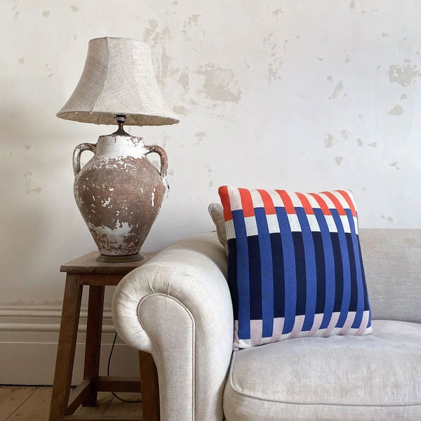 Studie Kissen Navy (50x50cm)