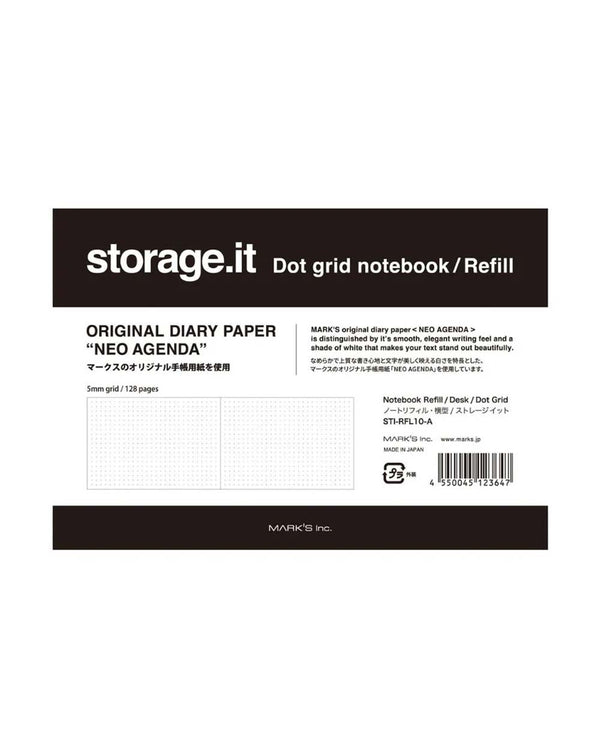 Mark's A6 Notebook Desk Storage.it Refill