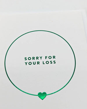 Lagom Design - Postco Sorry For Your Loss Klappkarte