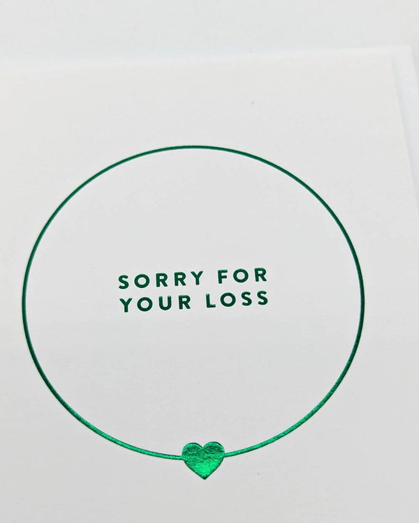 Lagom Design - Postco Sorry For Your Loss Klappkarte