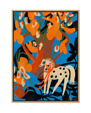 Spotted Horse Still Life Poster (50x70cm)