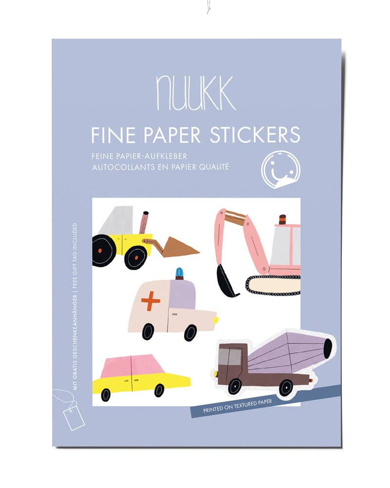 3 Stickerbögen Autos by Anna Katharina Jansen
