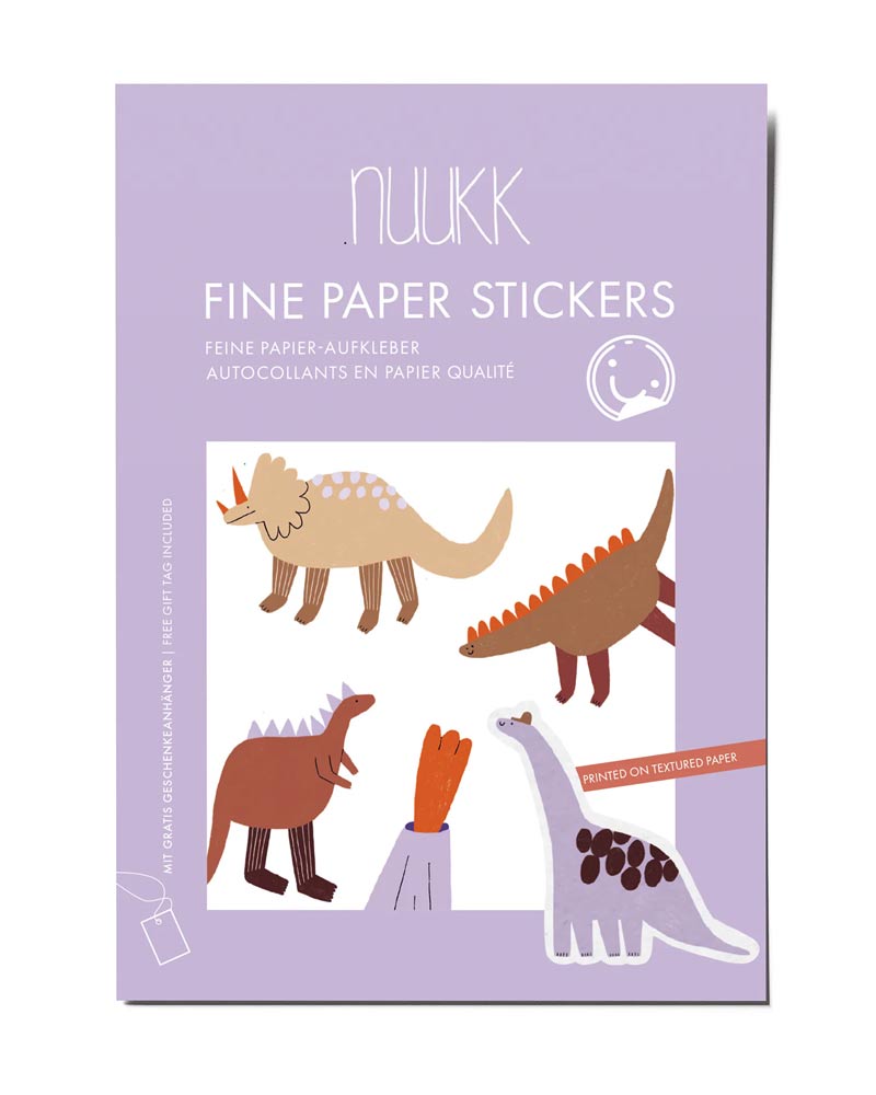 3 Stickerbögen Dinos by Anna Katharina Jansen