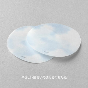 Midori Sticky Notes Transparency Sky Light Blue