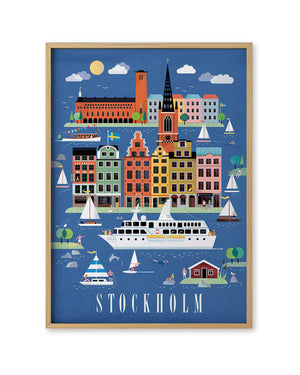 Stockholm Poster (50 x 70 cm)