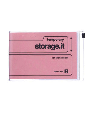Mark's A6 Notebook Desk Storage.it Salmon Pink
