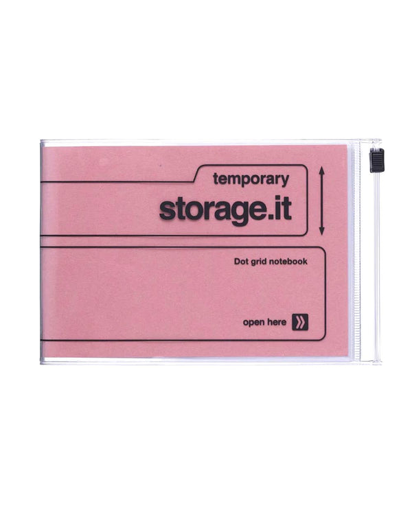 Mark's A6 Notebook Desk Storage.it Salmon Pink