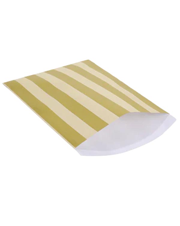 Geschenktüte Flach Stripes Vanilla Seaweed (5er Pack)
