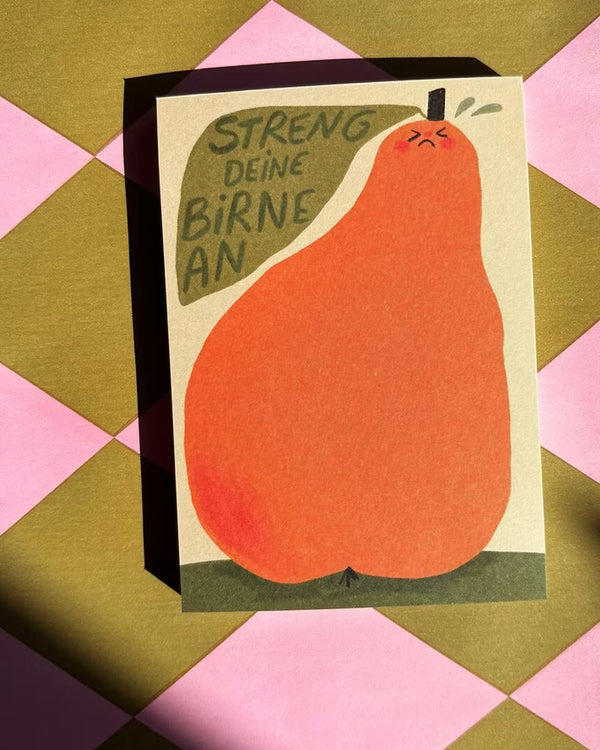 Streng Deine Birne An Block