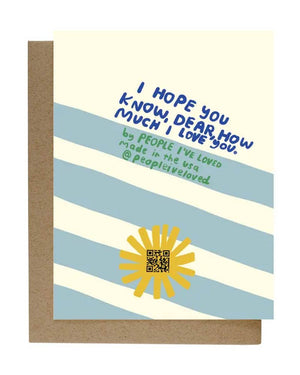 People I've Loved - You Are My Sunshine Klappkarte