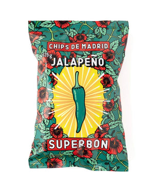 Superbon Chips de Madrid Jalapeño 125g