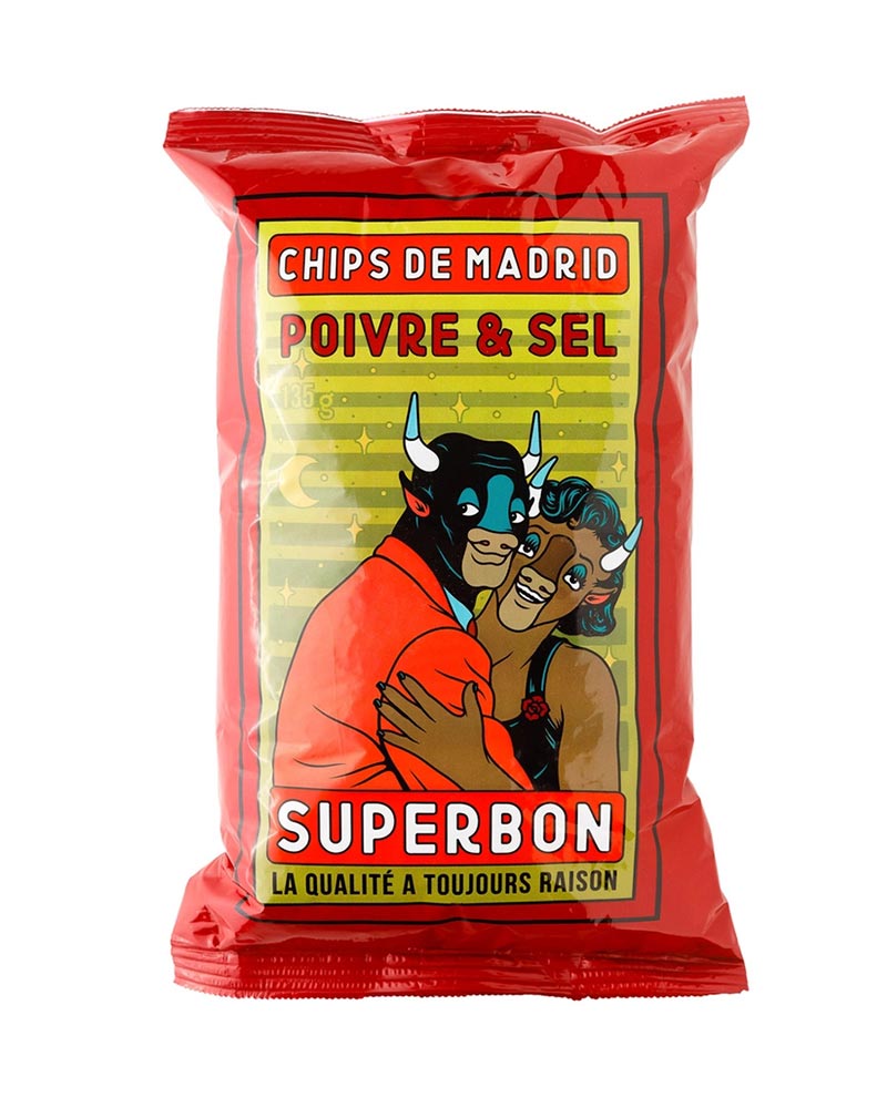 Superbon Chips de Madrid Salt & Pepper 135g