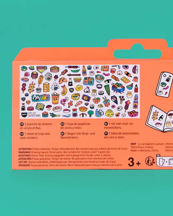 OMY Boutique Sticker Sushi Shop