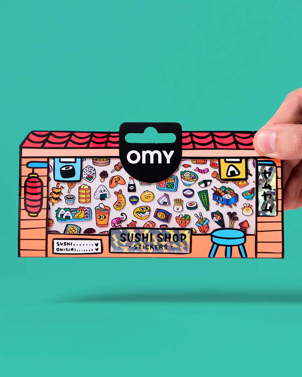 OMY Boutique Sticker Sushi Shop