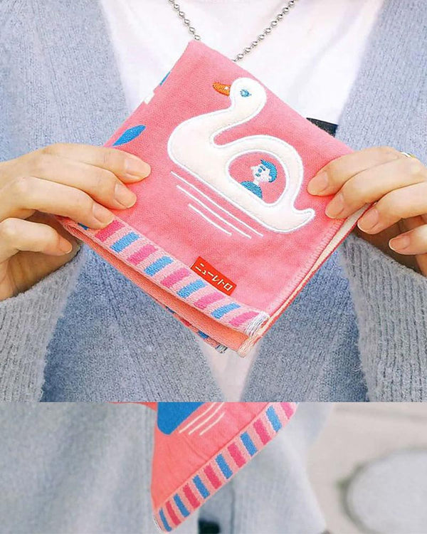 Hightide New Retro Hand Towel Swan Boat