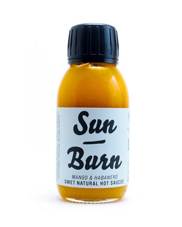 Mango, Ginger & Habanero Hot Sauce "Sun Burn"