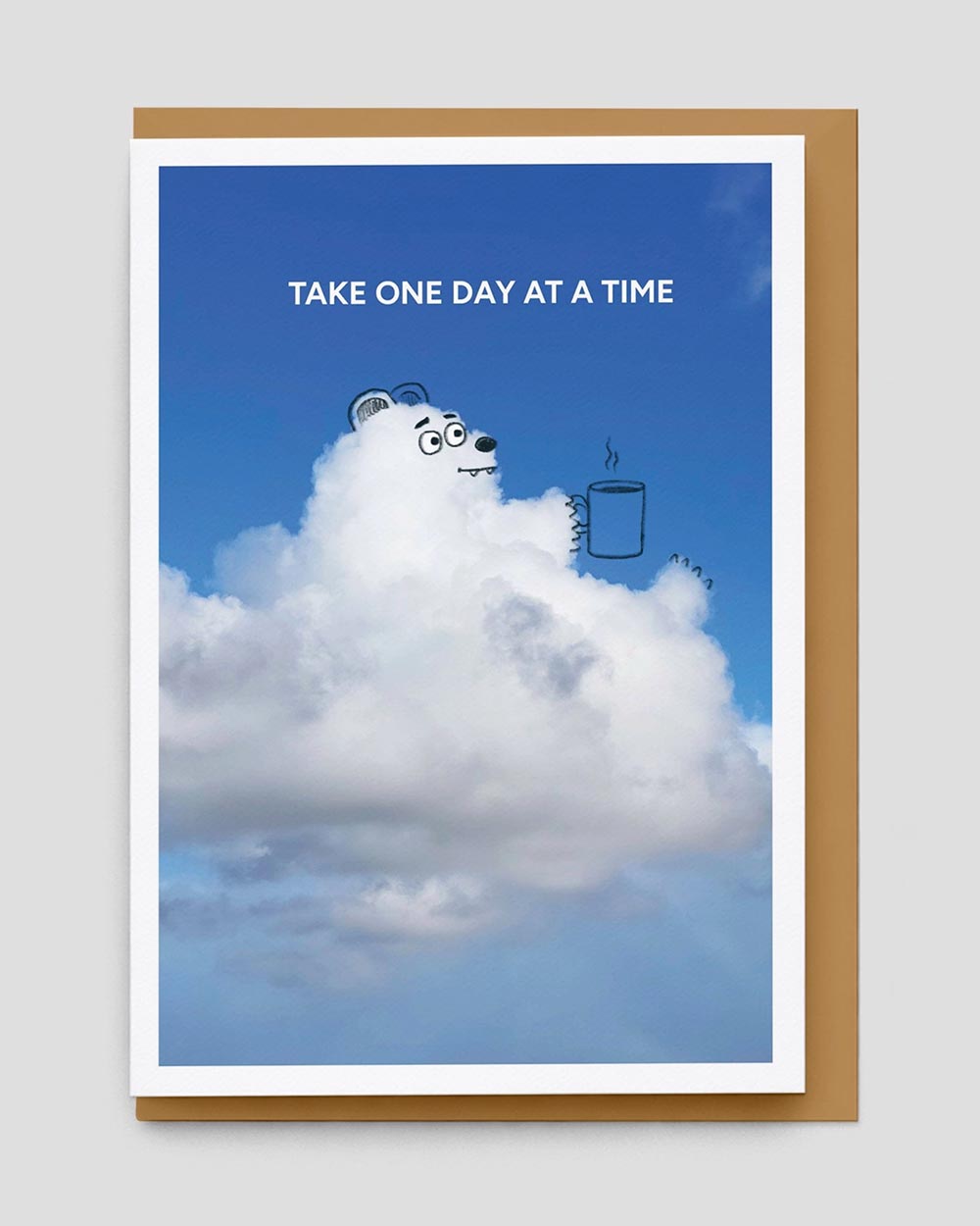 A Daily Cloud - Take One Day At A Time Klappkarte