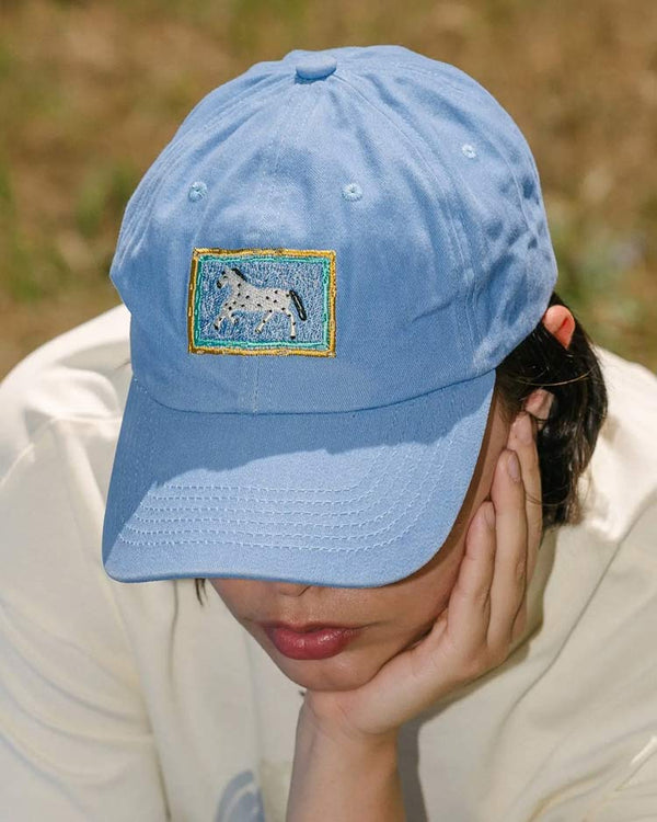 Tarta Gelatina - Little Horse Cap Washed Blue