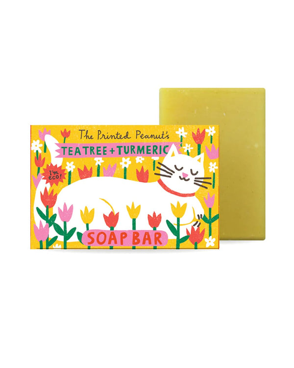 Tea Tree & Turmeric Natural Handmade Soap Bar