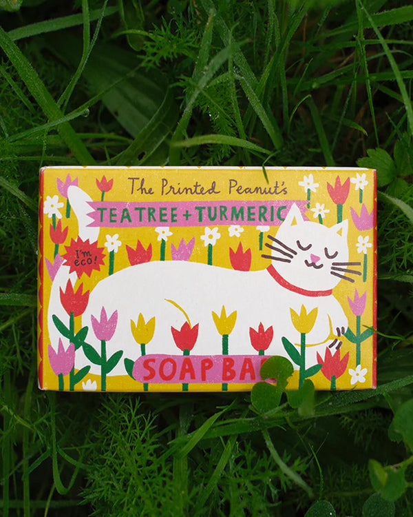 Tea Tree & Turmeric Natural Handmade Soap Bar