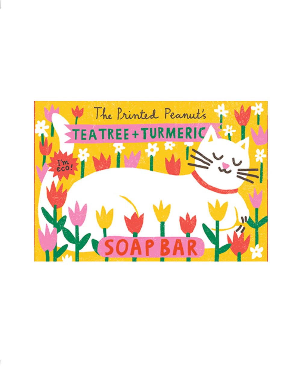 Tea Tree & Turmeric Natural Handmade Soap Bar