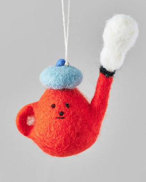 Wrap - Teapot Filzanhänger