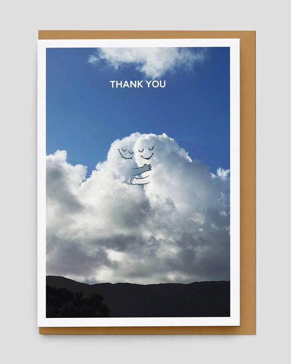 A Daily Cloud - Thank You Cloud Klappkarte
