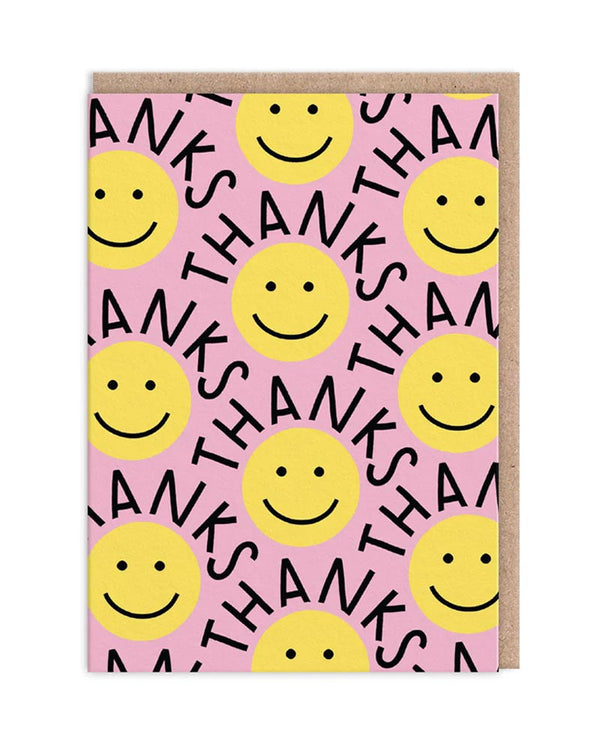 Ohh Deer Thanks Smiley Faces Klappkarte