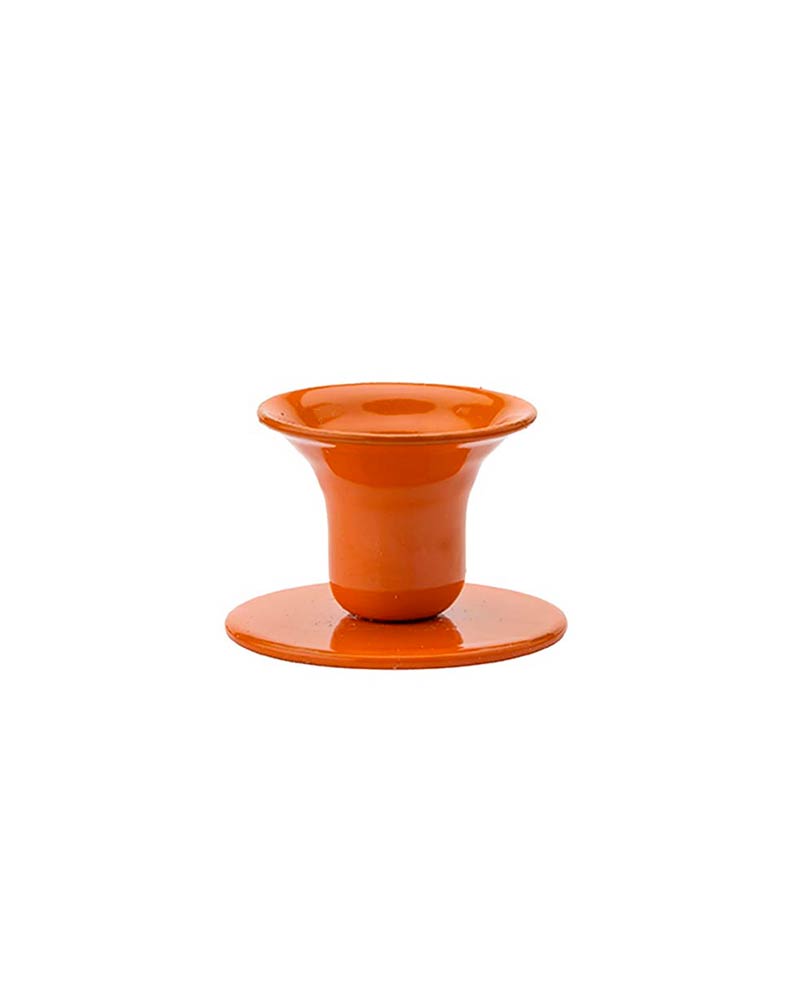Mini Bell Kerzenhalter Orange