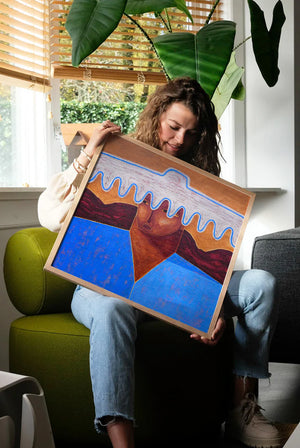 The Wait Poster - Camille Jouarre (50x50cm)