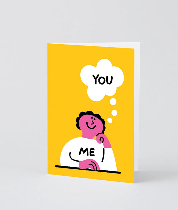 Wrap Me Thinking About You Klappkarte