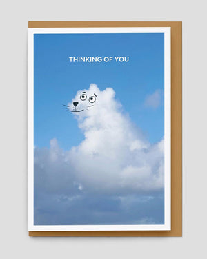A Daily Cloud - Thinking Of You Tiger Klappkarte