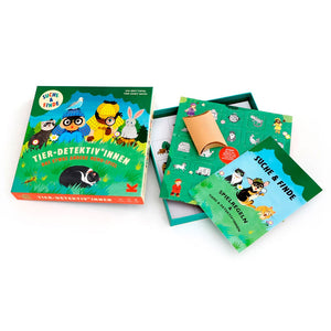 Tier-Detektiv*innen -  Memo-Brettspiel