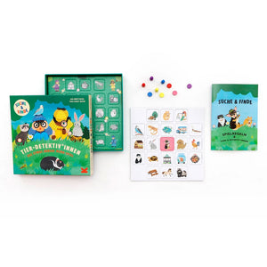 Tier-Detektiv*innen -  Memo-Brettspiel