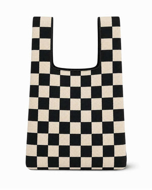 Tokeii Knit Studio - Strickshopper Bold Checker Black