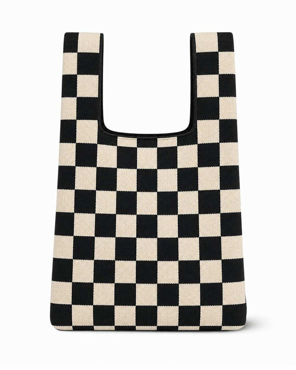 Tokeii Knit Studio - Strickshopper Bold Checker Black