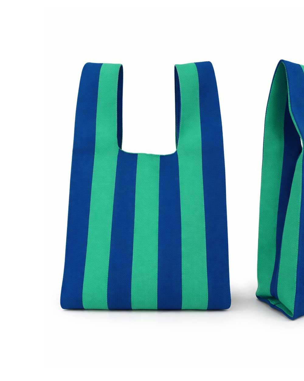 Tokeii Knit Studio - Strickshopper Small Classic Stripe Blue Turquoise