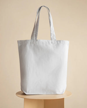 Shopper Ice aus schwerer Baumwolle