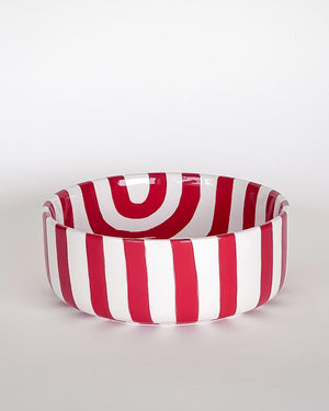 Schale Stripes Tramonto Red