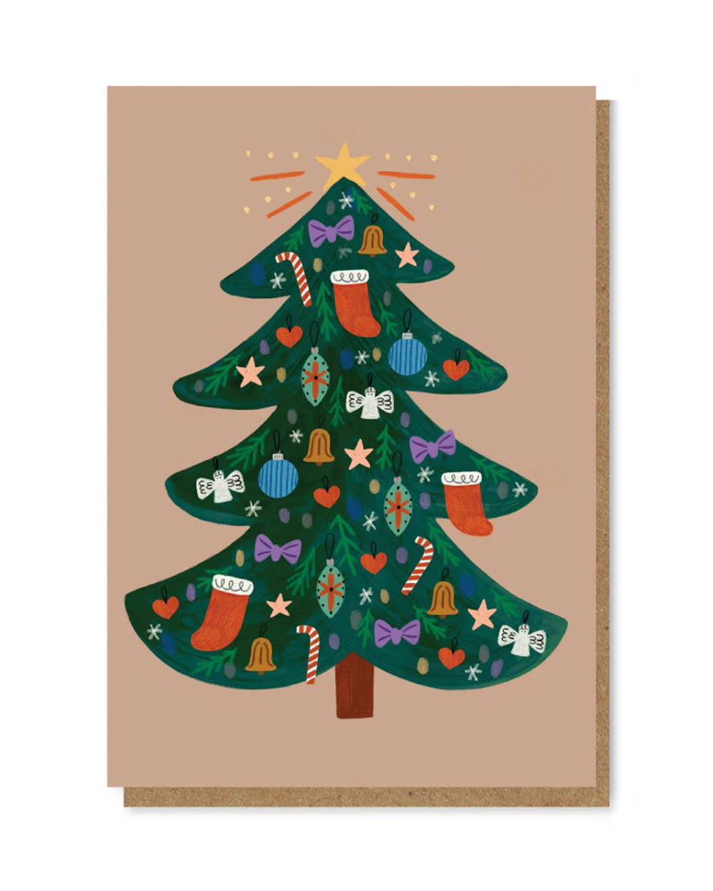 Christmas Tree Klappkarte