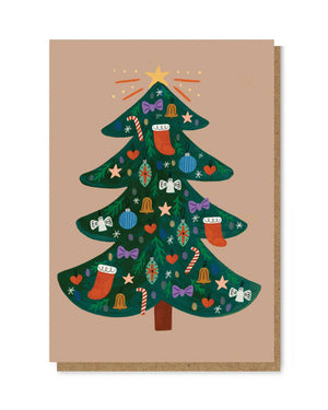 Christmas Tree Klappkarte