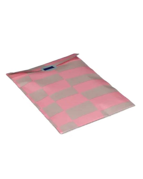 Geschenktüte Flach Block Koralle (5er-Pack)