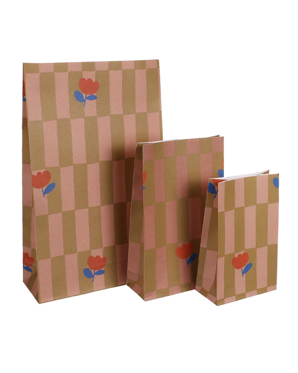 Geschenktüte Marii Sore Tulip mit Boden (5er-Pack)